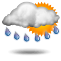 Trvalé srážky, stálé zhoršování Forecast icon